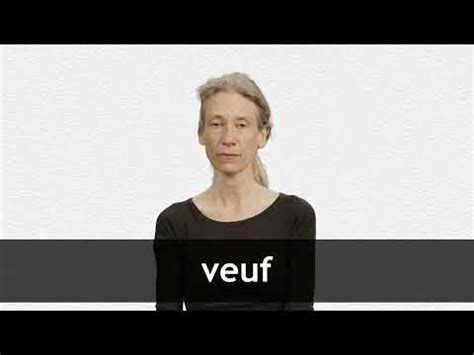 English translation of le veuf